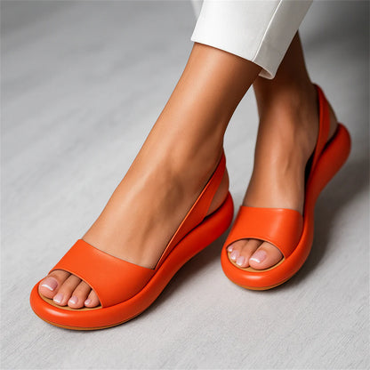 Orisyn - Sandalias minimalistas de punta abierta