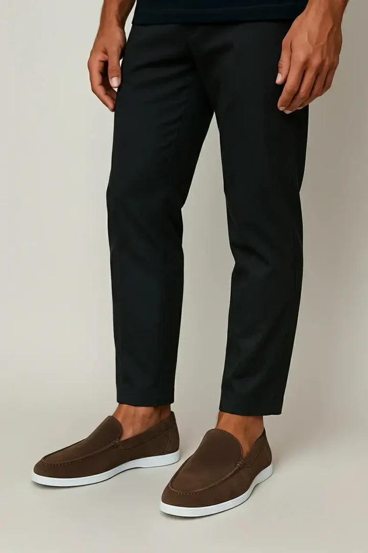 Alexander – Elegante mocasín con diseño de terciopelo