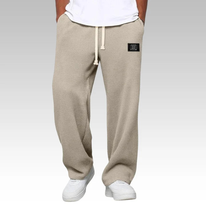 Samuel – Pantalón ancho cómodo con cinturilla ajustable