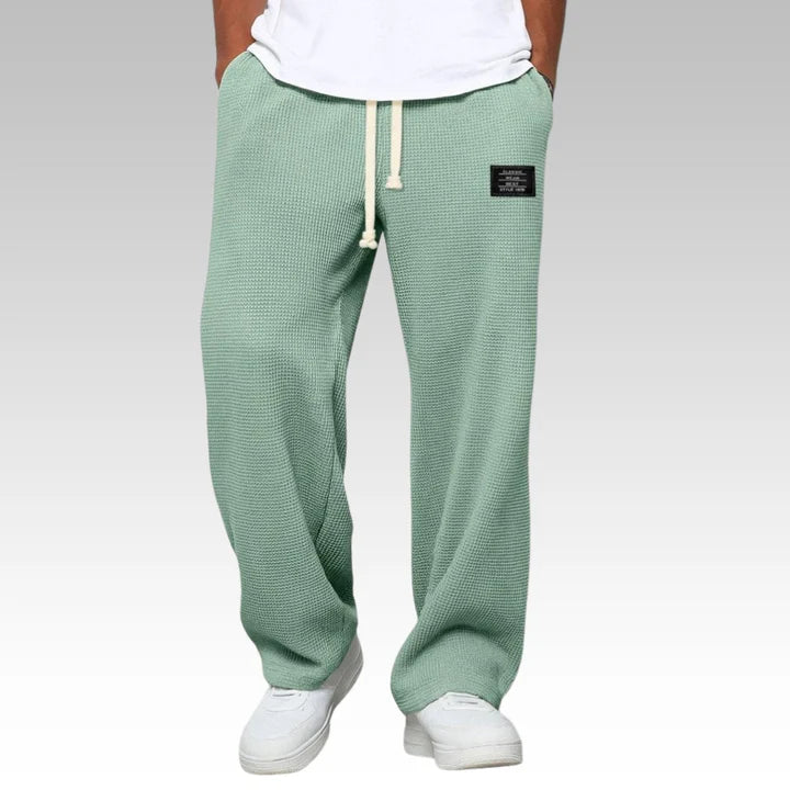 Samuel – Pantalón ancho cómodo con cinturilla ajustable