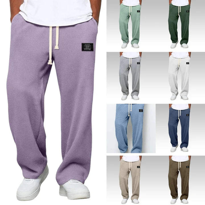 Samuel – Pantalón ancho cómodo con cinturilla ajustable