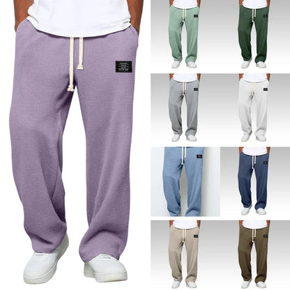 Samuel – Pantalón ancho cómodo con cinturilla ajustable