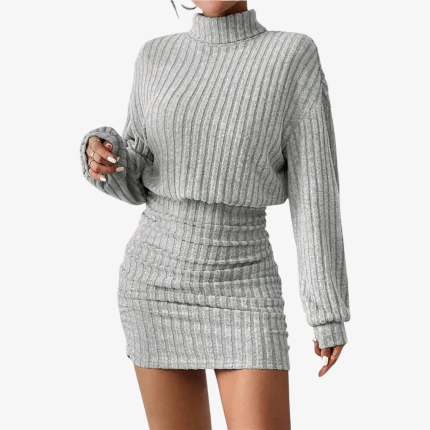 Felisa™ Vestido Cuello Alto